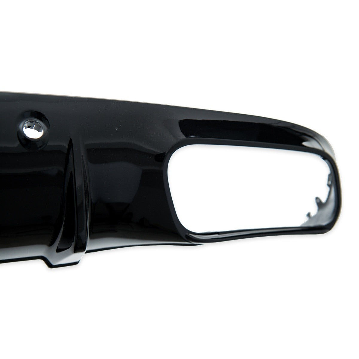 Heckdiffusor mit schwarzen Endrohren passend für Mercedes C-Klasse C205 A205 2015-2023