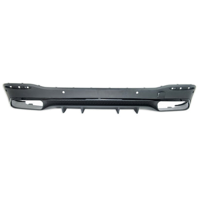 Heckstoßstange Diffusor mit Auspuffrohren passend für Mercedes GLE SUV (V167) 2018-2024