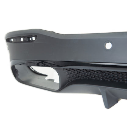 Heckstoßstange Diffusor mit Auspuffrohren passend für Mercedes GLE SUV (V167) 2018-2024