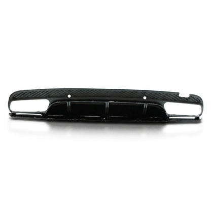 Heckstoßstange Diffusor mit schwarzen Endrohren passend für Mercedes C-Klasse W205 S205 2013-2021