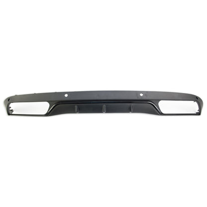 Heckstoßstange Diffusor Schwarz passend für Mercedes C-Klasse W205 Limousine Kombi 2013-2018