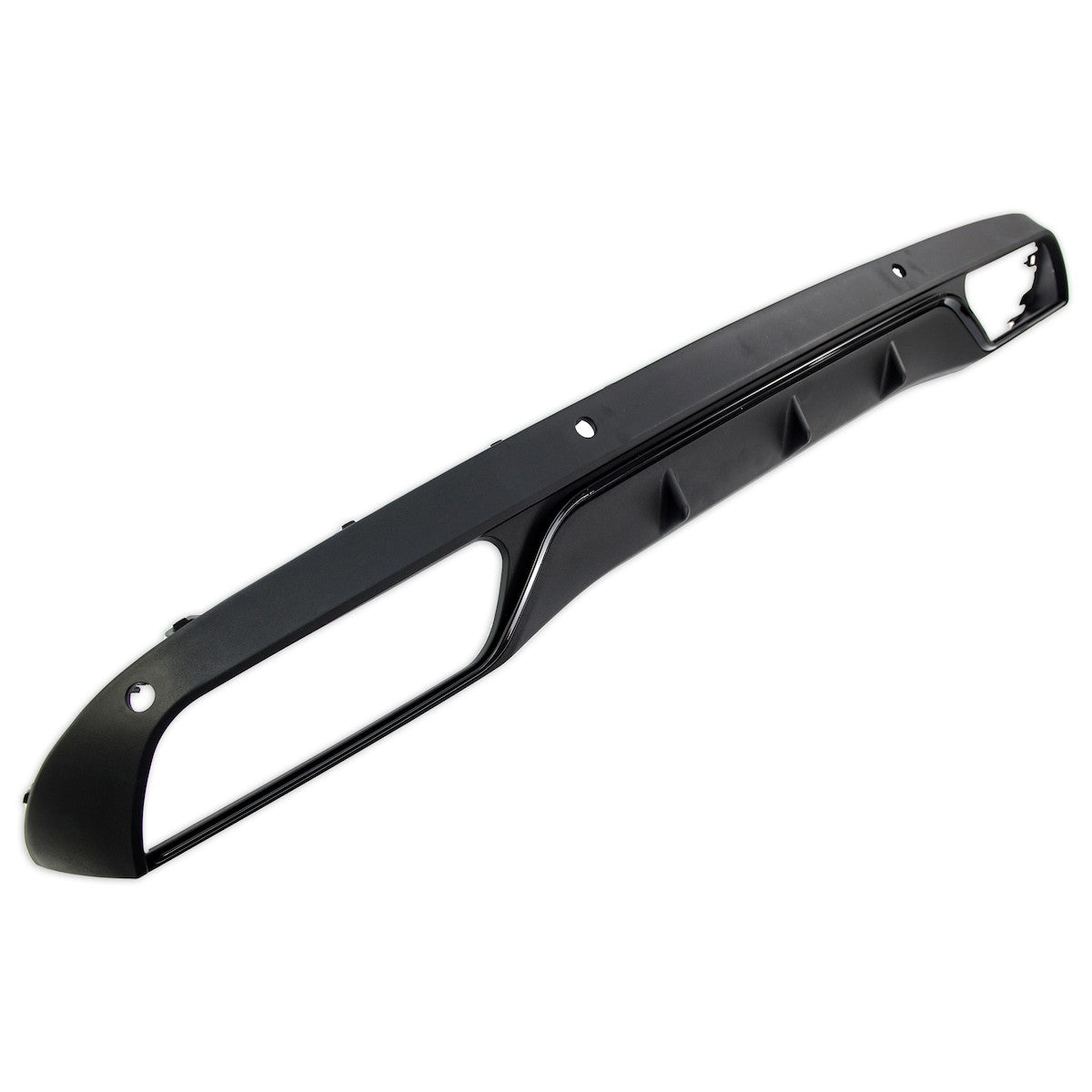 Heckstoßstange Diffusor Schwarz passend für Mercedes C-Klasse W205 Limousine Kombi 2013-2018