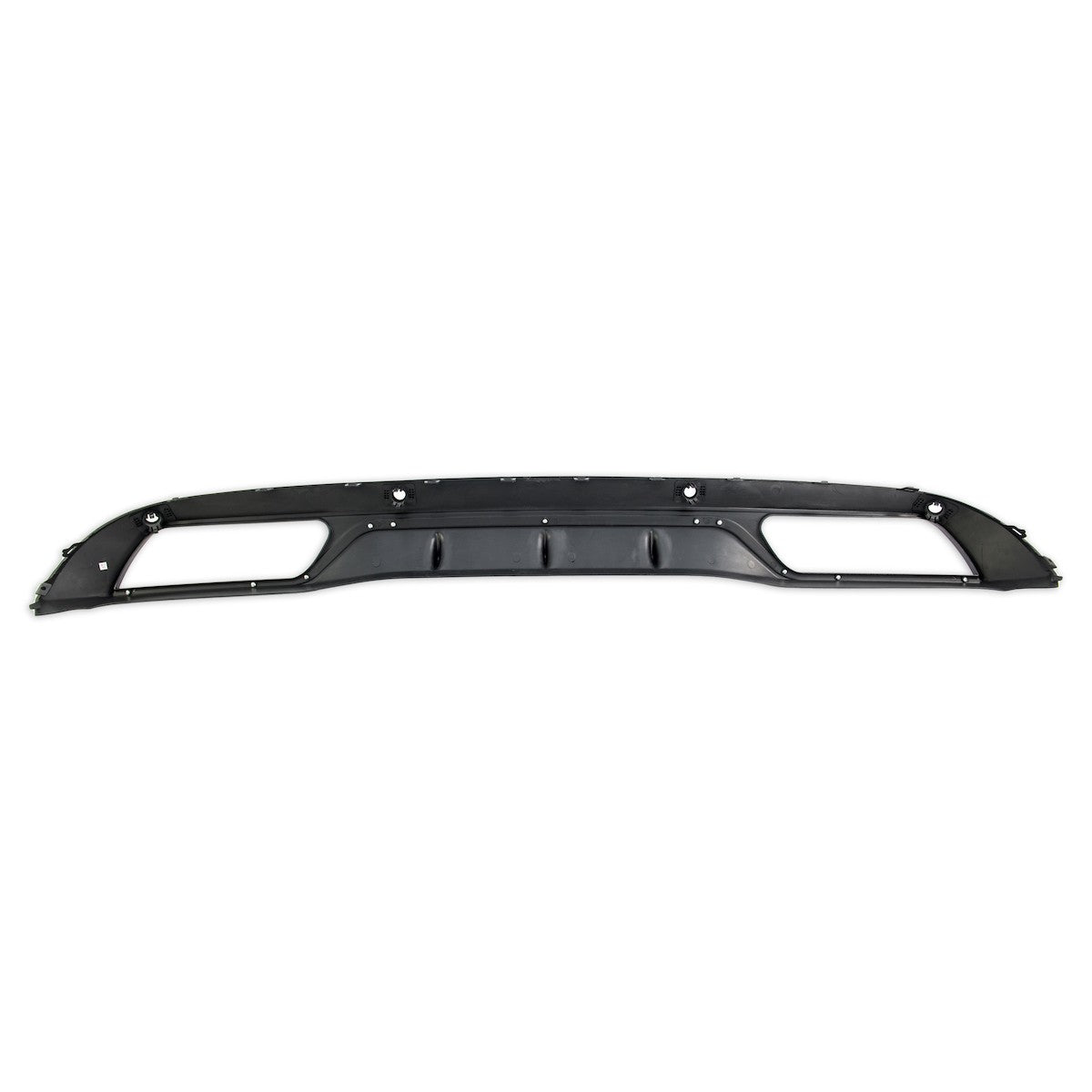 Heckstoßstange Diffusor Schwarz passend für Mercedes C-Klasse W205 Limousine Kombi 2013-2018