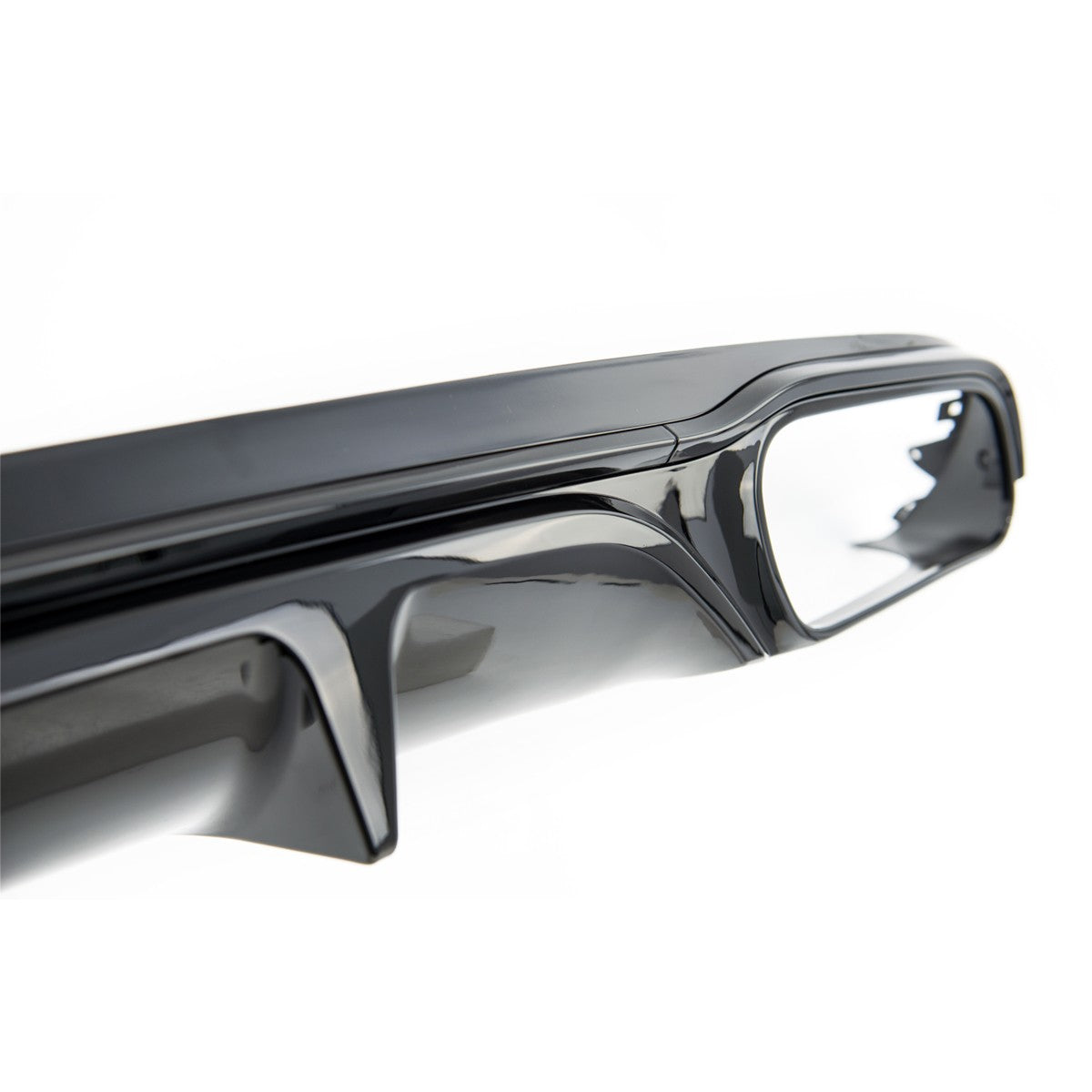 Heckdiffusor Hochglanz Schwarz passend für Mercedes E-Klasse W213 2016-2023