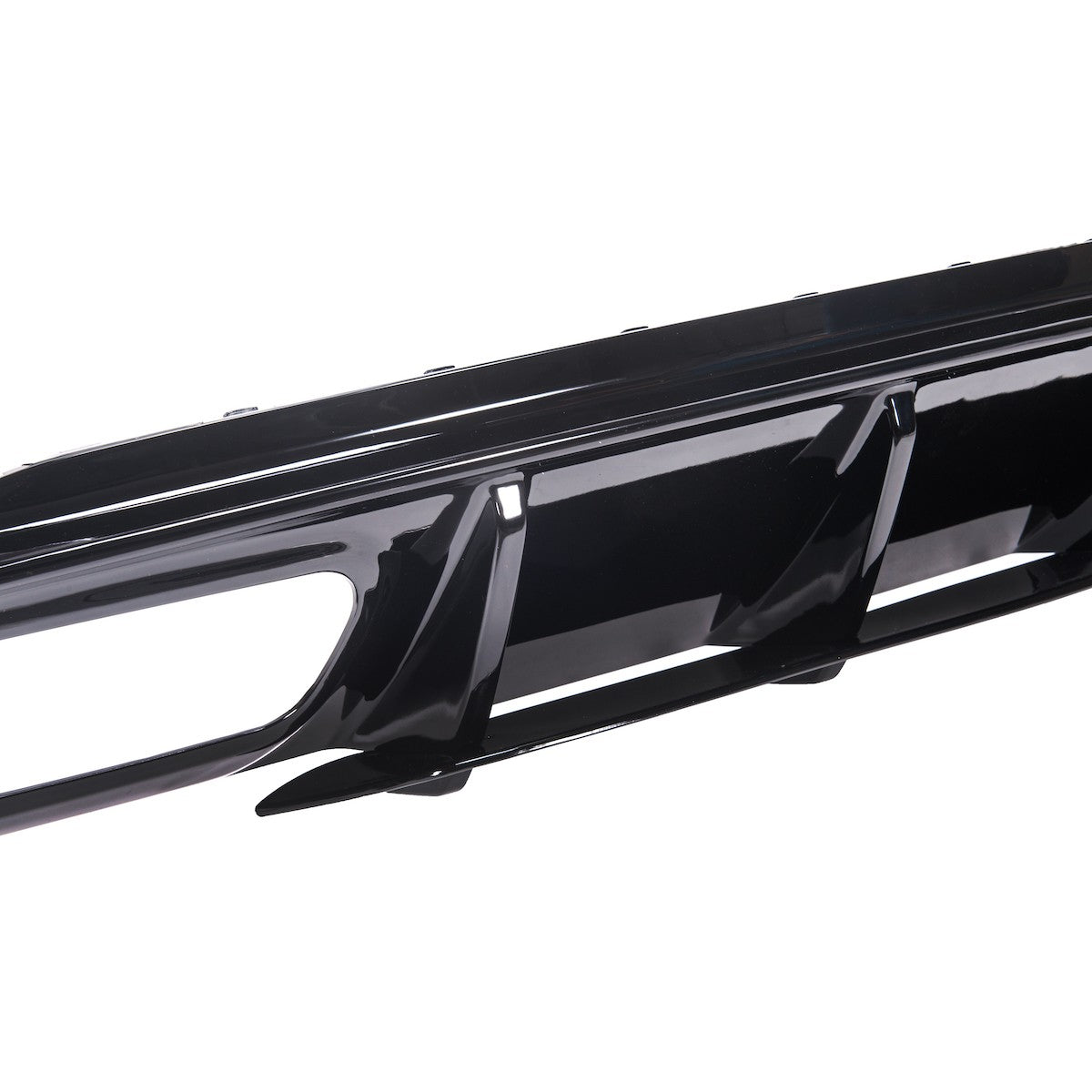 Heckstoßstange Diffusor Hochglanz Schwarz passend für Mercedes A-Klasse W176 2012-2018