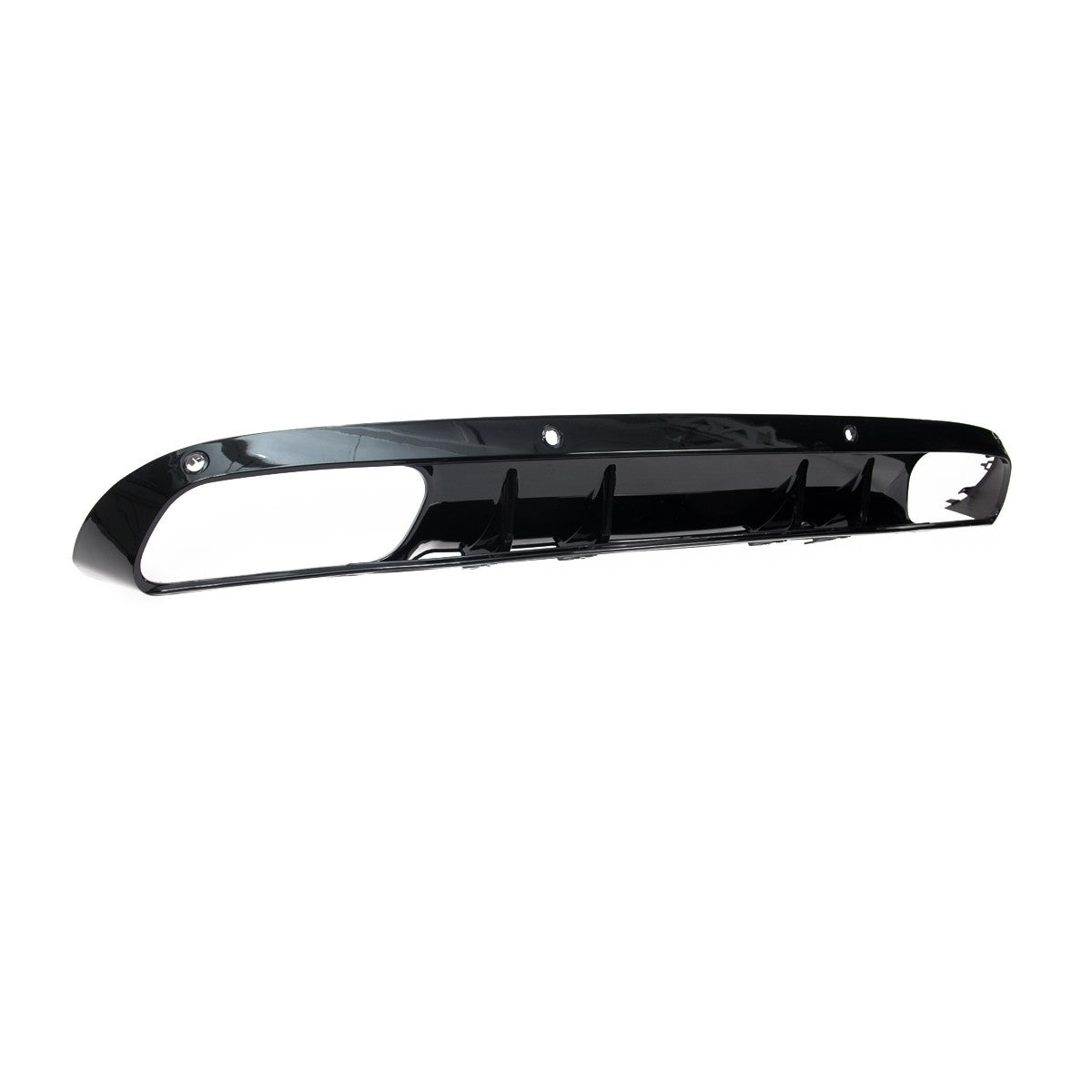 Heckdiffusor Hochglanz Schwarz passend für Mercedes C-Klasse W205 2015-2021