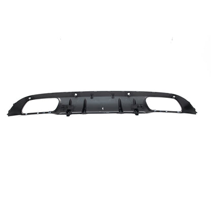 Heckdiffusor Hochglanz Schwarz passend für Mercedes C-Klasse W205 2015-2021