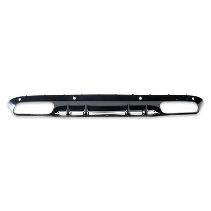 Heckdiffusor Hochglanz Schwarz passend für Mercedes C-Klasse W205 2015-2021