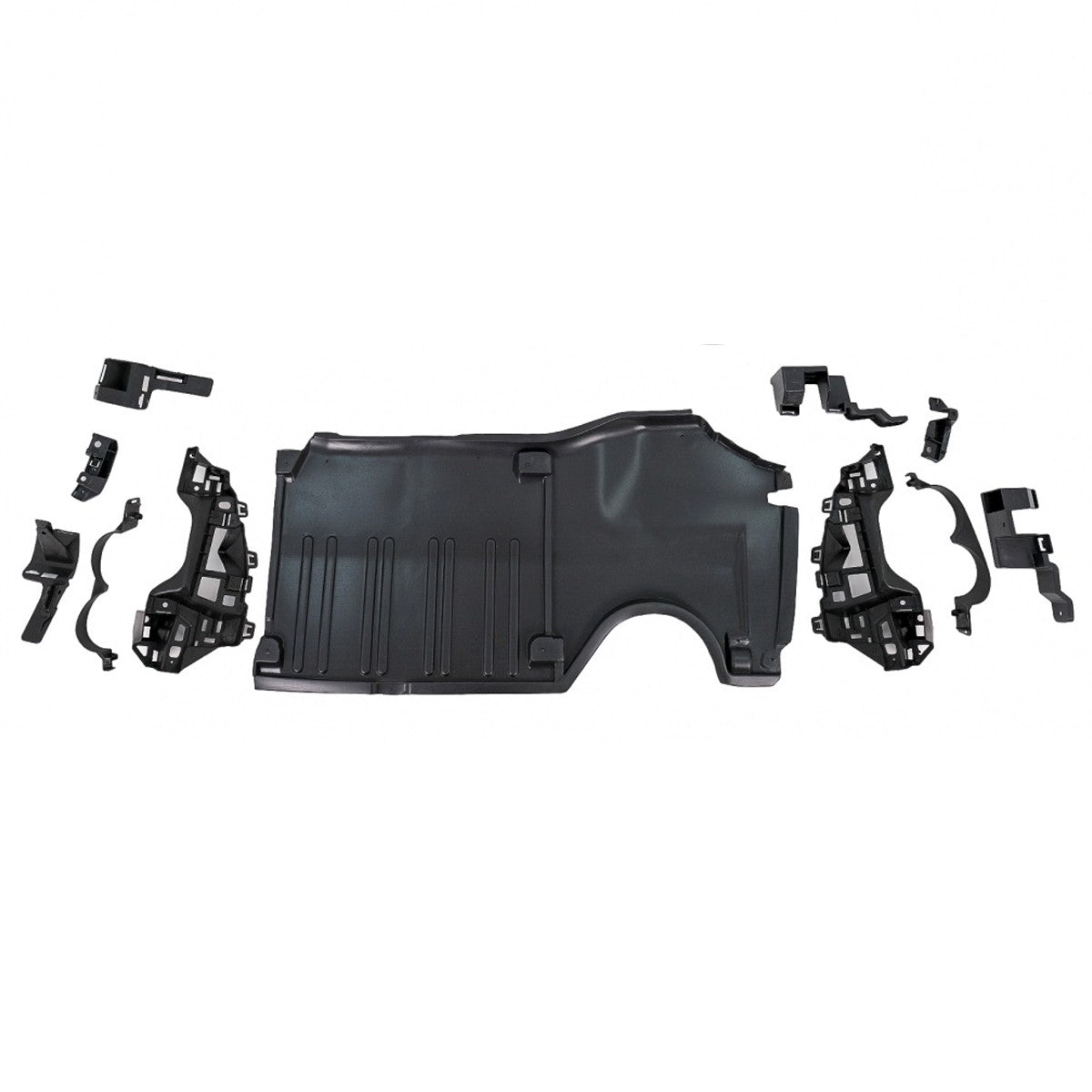 Heckdiffusor Hochglanz Schwarz passend für Mercedes C-Klasse W206 2021-