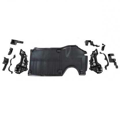 Heckdiffusor Hochglanz Schwarz passend für Mercedes C-Klasse W206 2021-