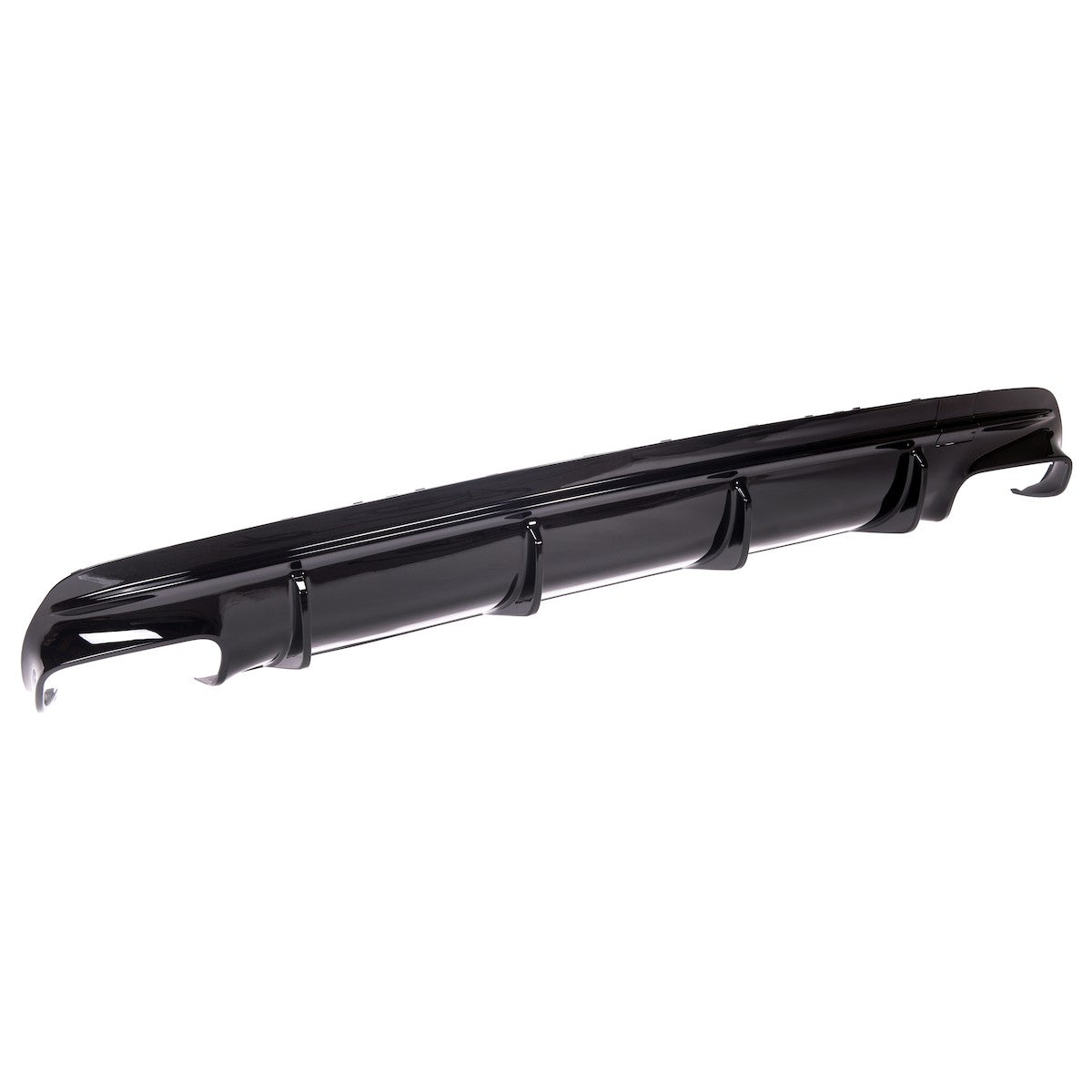 Heckstoßstange Diffusor Hochglanz Schwarz passend für Mercedes CLA C117 2013-2019
