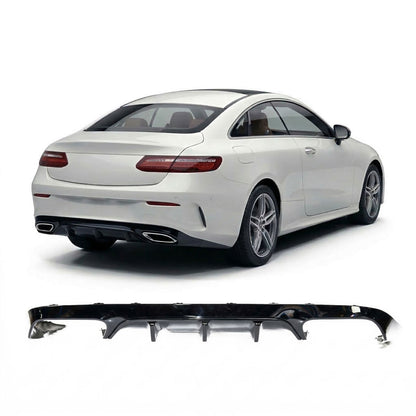 Heckdiffusor Hochglanz Schwarz passend für Mercedes E-Klasse C238 A238 2016-2023