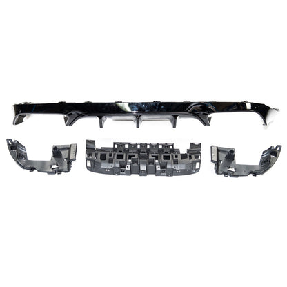 Heckdiffusor Hochglanz Schwarz passend für Mercedes E-Klasse C238 A238 2016-2023
