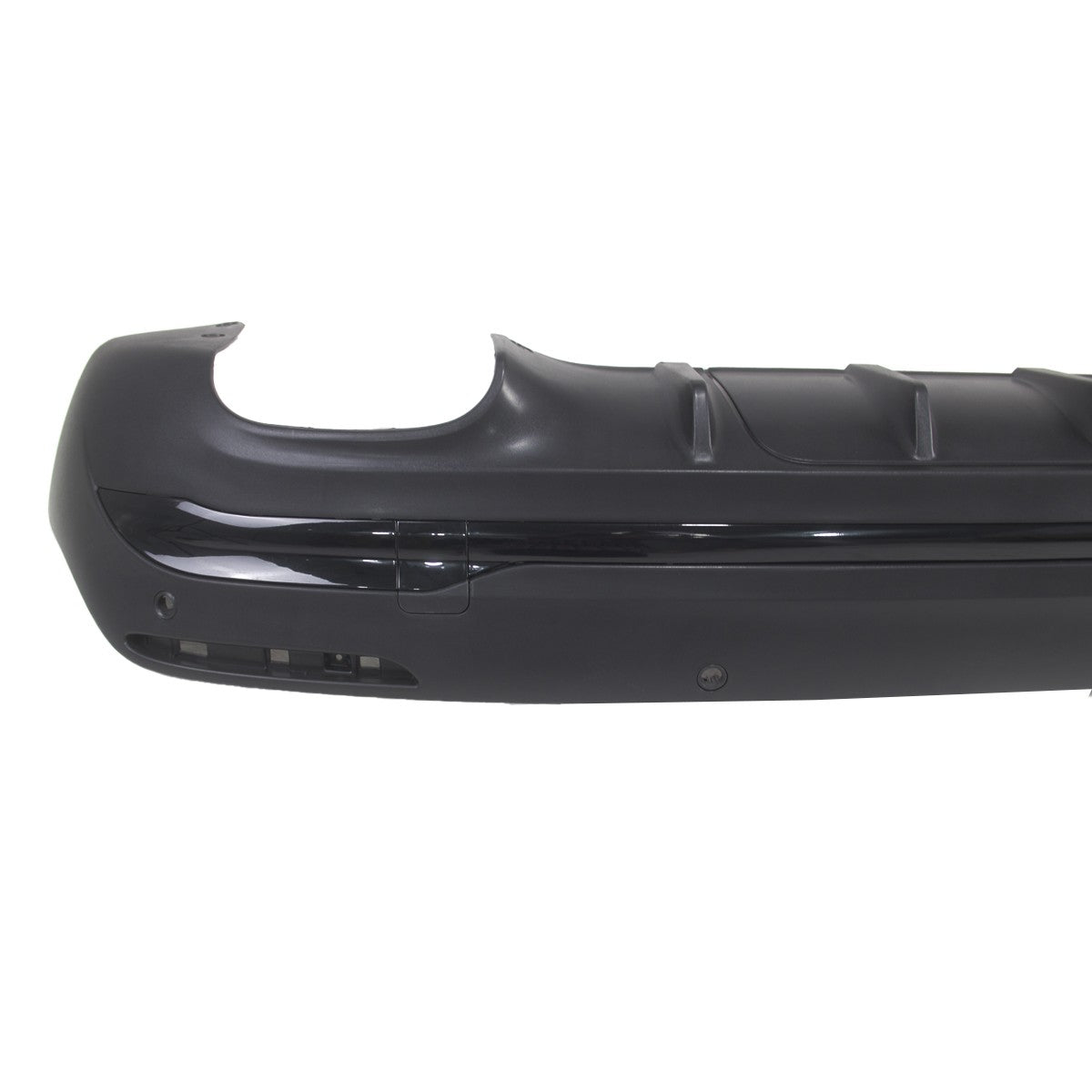 Heckstoßstange Diffusor Schwarz passend für Mercedes GLA H247 2020-heute