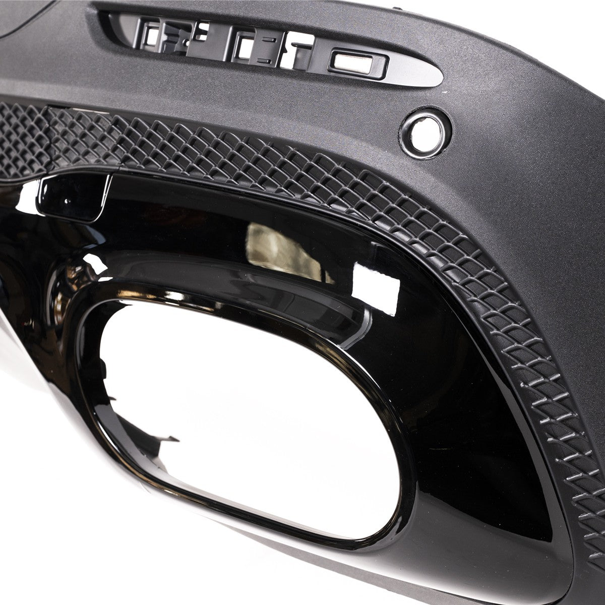Heckstoßstange Diffusor Schwarz passend für Mercedes GLB X247 2019-heute