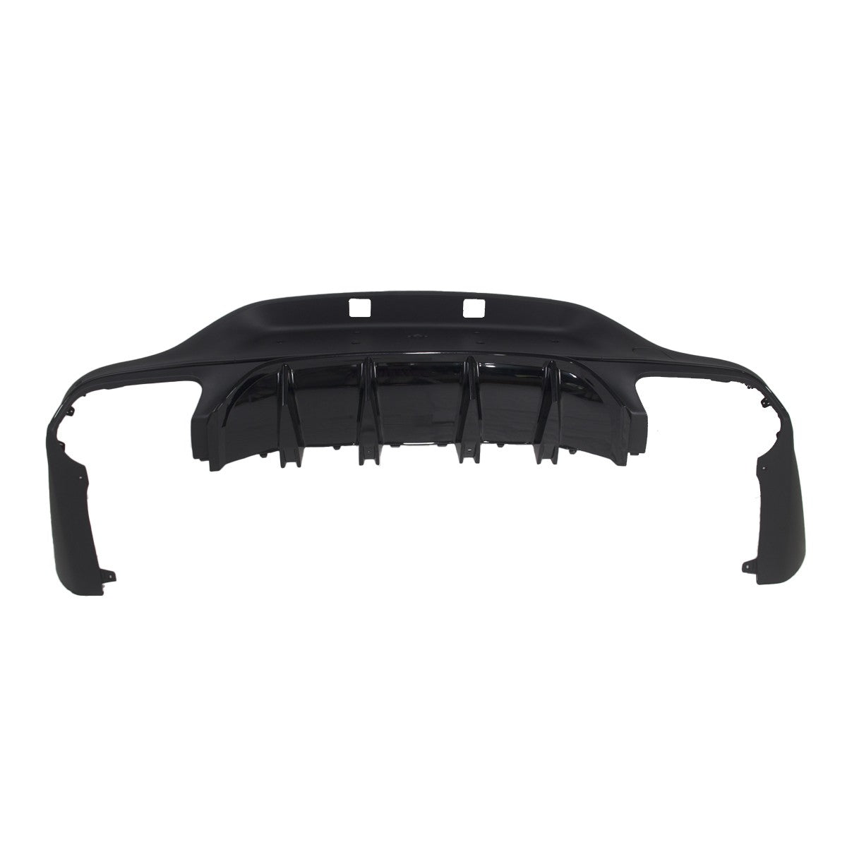 Heckstoßstange Diffusor Schwarz passend für Mercedes GLC Coupé C253 2020-2023