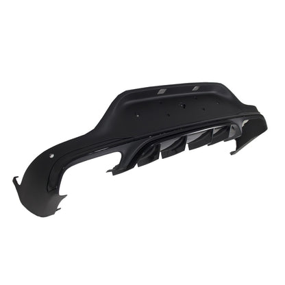 Heckstoßstange Diffusor Schwarz passend für Mercedes GLC Coupé C253 2020-2023