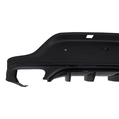 Heckstoßstange Diffusor Schwarz passend für Mercedes GLC Coupé C253 2020-2023