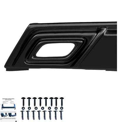 Heckdiffusor passend für SEAT Ibiza Fr / SEAT Ibiza Mk5 2017-2021 Hochglanz Schwarz