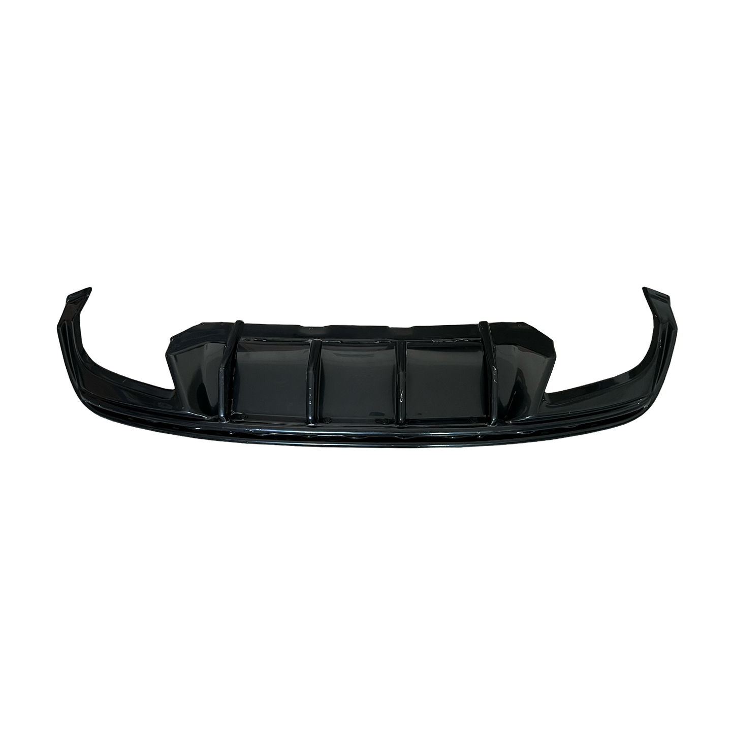 Heckdiffusor passend für Skoda Octavia RS Mk4 2020+ Version 2 Hochglanz Schwarz