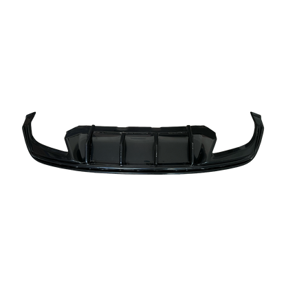 Heckdiffusor passend für Skoda Octavia RS Mk4 2020+ Version 2 Hochglanz Schwarz