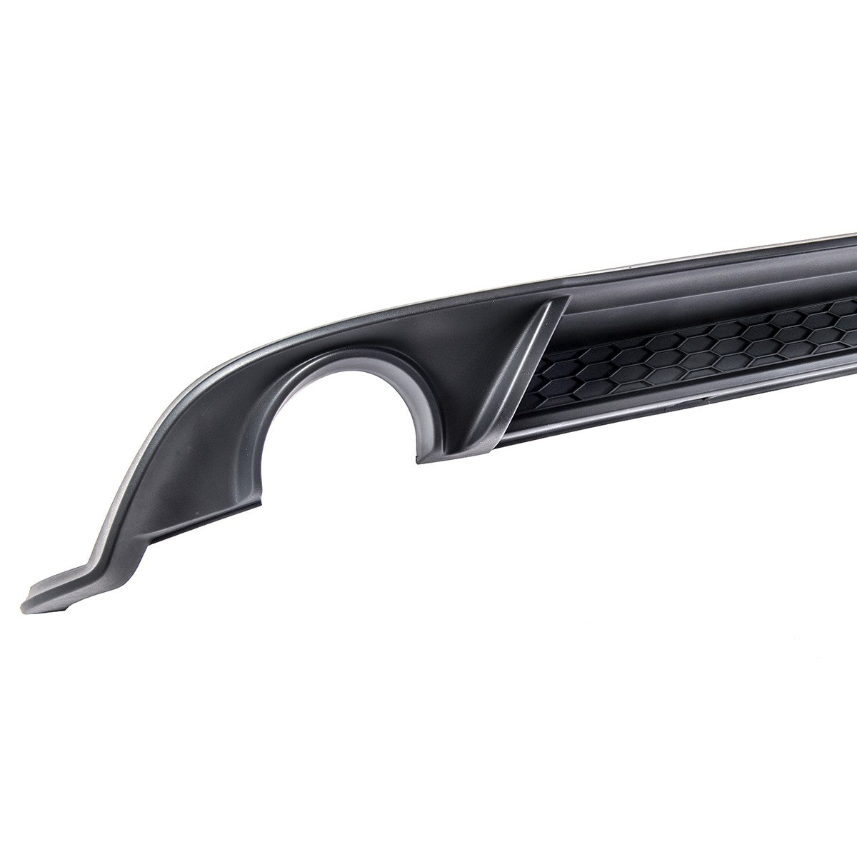 Heckstoßstange Diffusor Schwarz passend für VW Golf 7.5 2017-2021