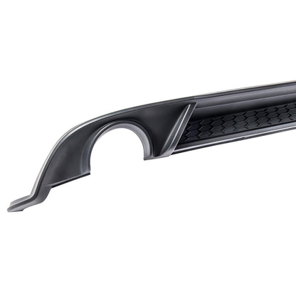 Heckstoßstange Diffusor Schwarz passend für VW Golf 7.5 2017-2021