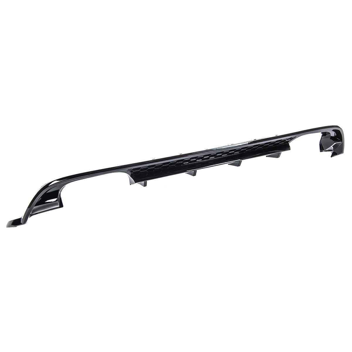 Heckstoßstange Diffusor Hochglanz Schwarz passend für VW Golf 7.5 2017-2021