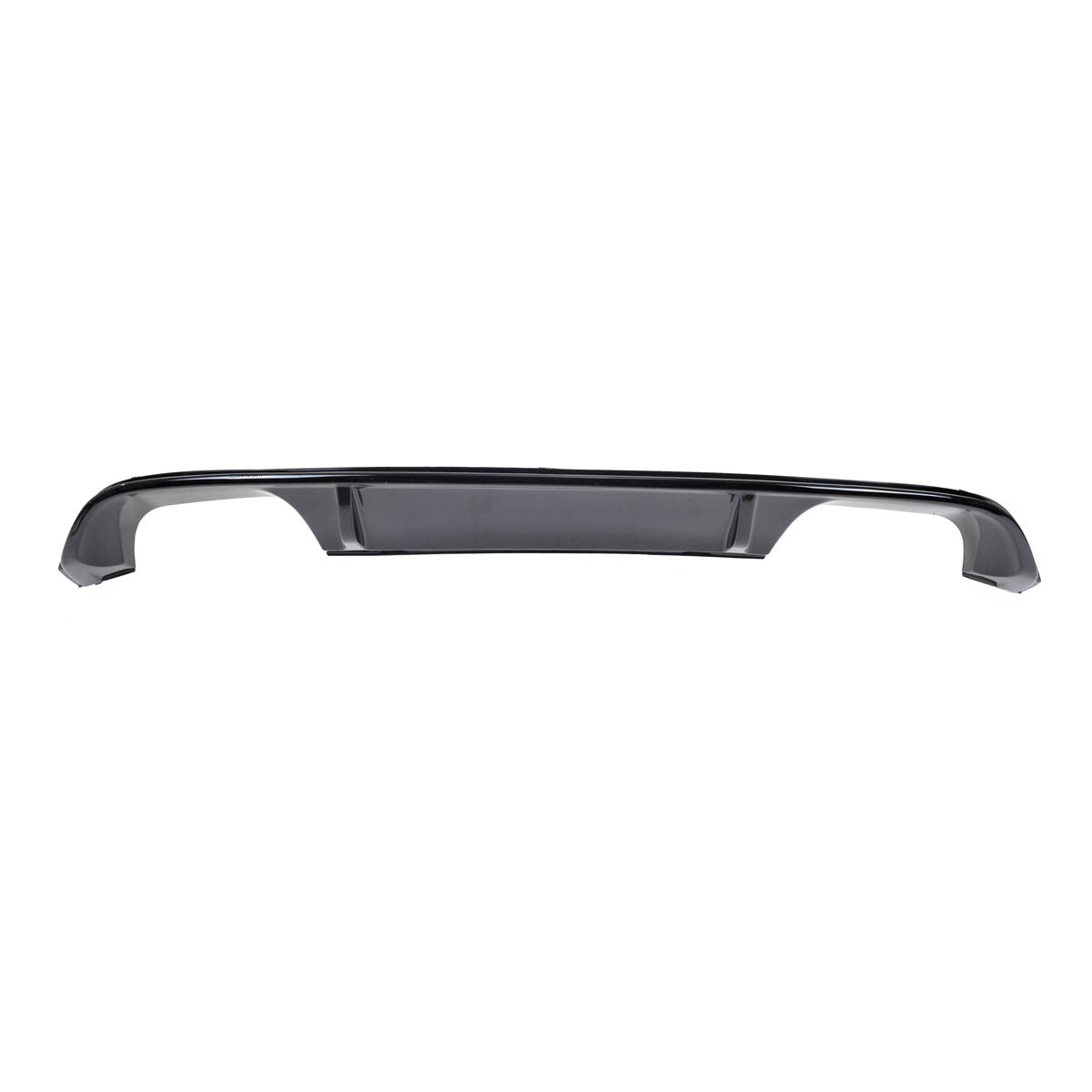 Heckstoßstange Diffusor Hochglanz Schwarz passend für VW Golf 7 2012-2017