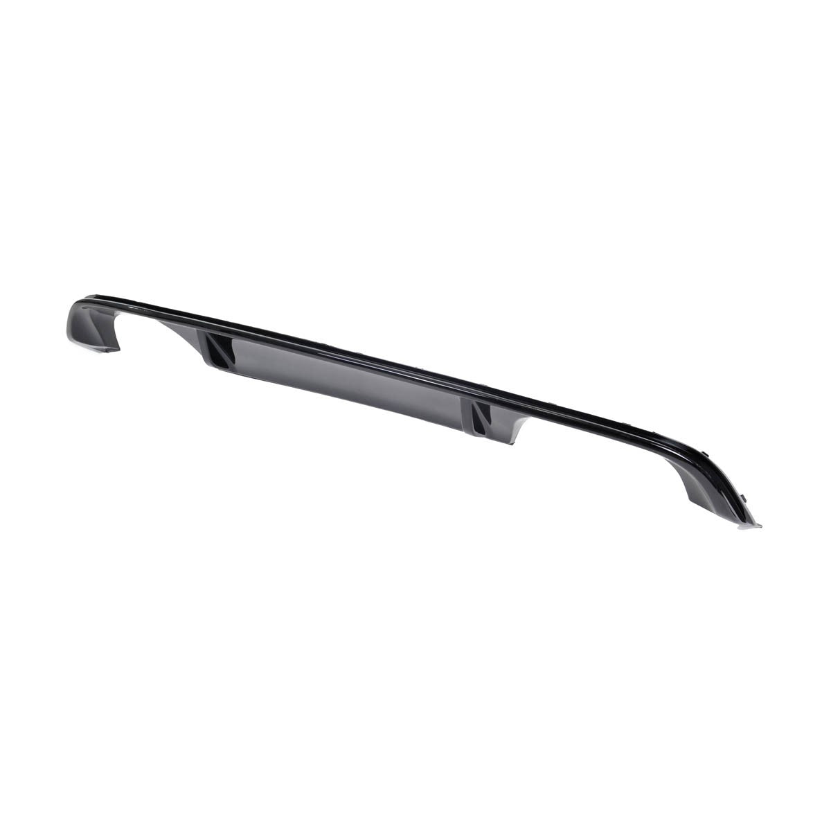 Heckstoßstange Diffusor Hochglanz Schwarz passend für VW Golf 7 2012-2017