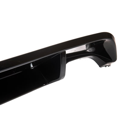 Heckstoßstange Diffusor Hochglanz Schwarz passend für VW Golf 7 2012-2017