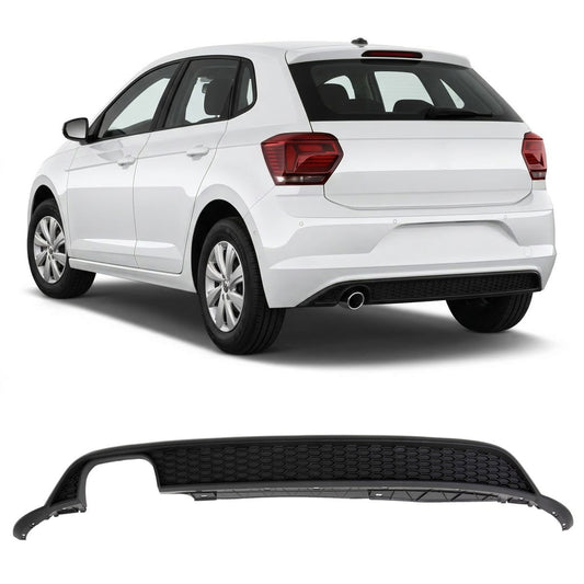 Heckstoßstange Diffusor Schwarz passend für VW Polo VI AW 2017-2021