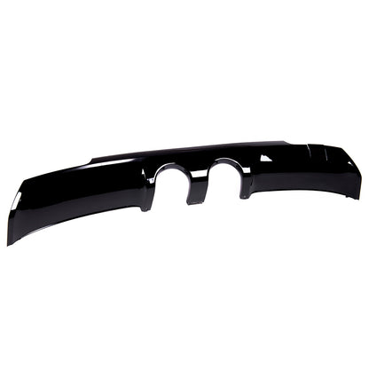 Heckstoßstange Diffusor Hochglanz Schwarz passend für VW Golf 6 (2008-2012)