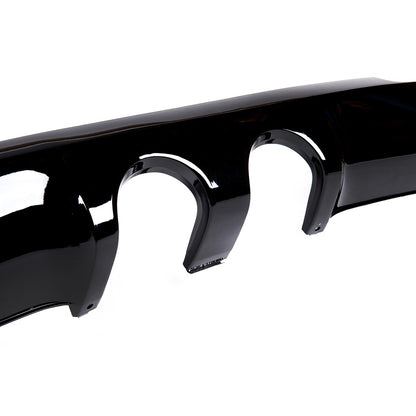 Heckstoßstange Diffusor Hochglanz Schwarz passend für VW Golf 6 (2008-2012)