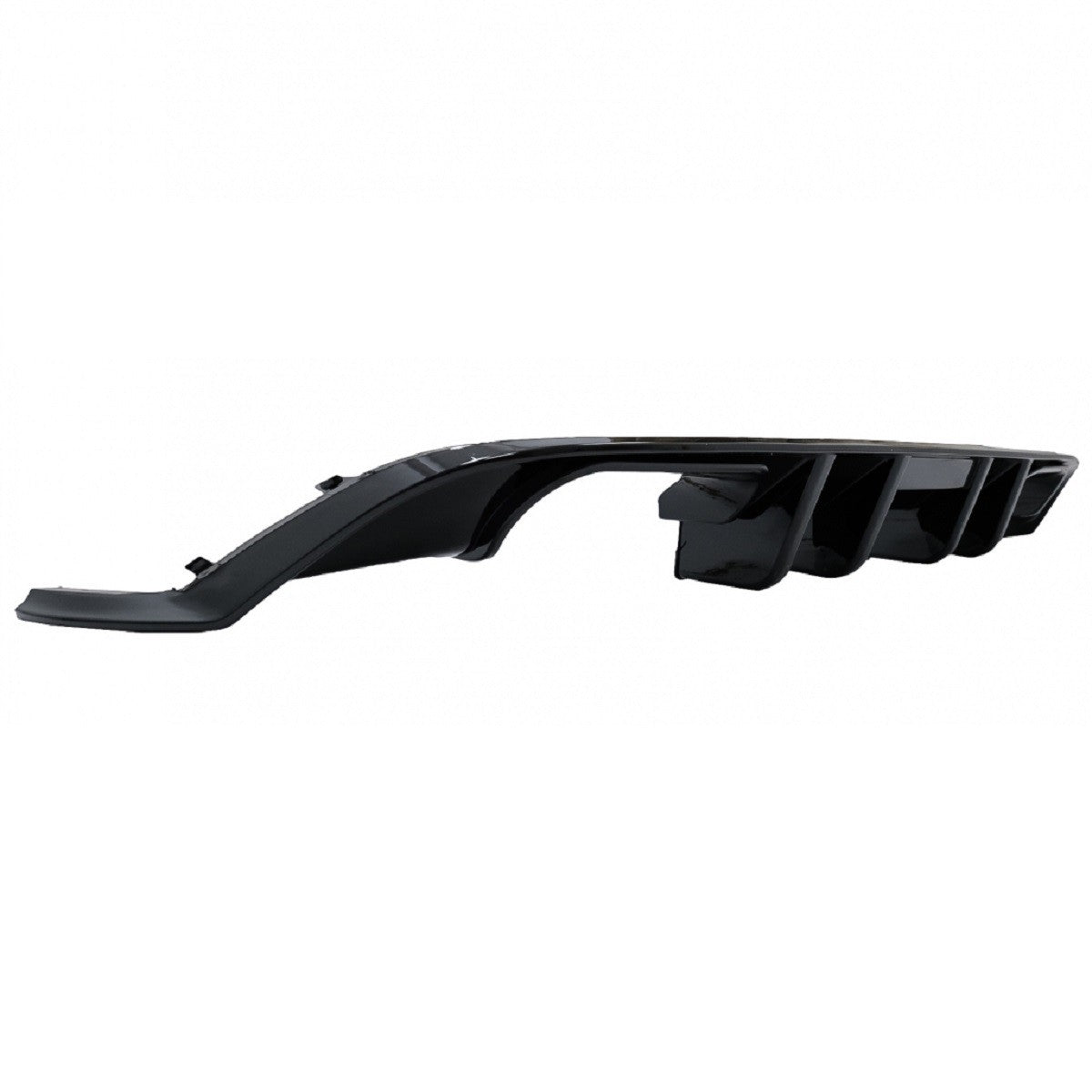 Heckstoßstange Diffusor Hochglanz Schwarz passend für VW Golf 7.5 Facelift 2017-2019