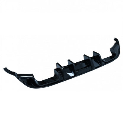 Heckstoßstange Diffusor Hochglanz Schwarz passend für VW Golf 7.5 Facelift 2017-2019