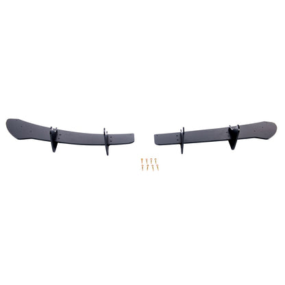 Heckstoßstange Diffusor Hochglanz Schwarz passend für VW Golf 6 2008-2012 R