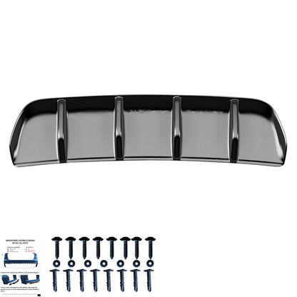 Heckdiffusor passend für VW Tiguan MK 2 R Facelift 2020+ Hochglanz Schwarz