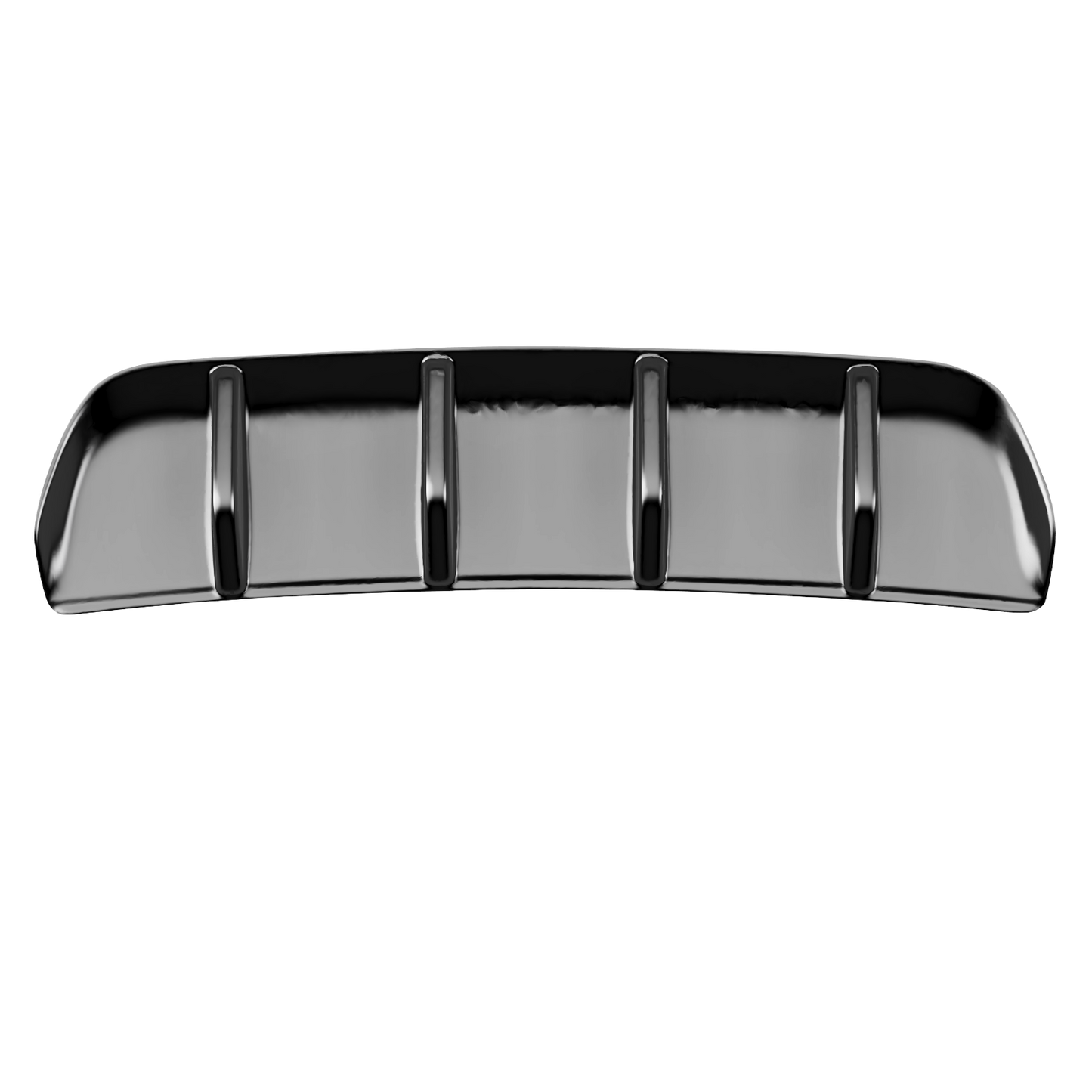 Heckdiffusor passend für VW Tiguan MK 2 R Facelift 2020+ Hochglanz Schwarz