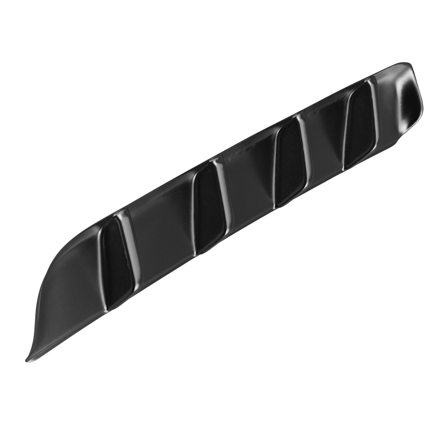 Heckdiffusor passend für VW Tiguan MK 2 R Facelift 2020+ Hochglanz Schwarz