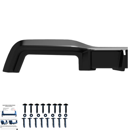 Heckdiffusor passend für VW Golf MK 8 R 2020+ Hochglanz Schwarz