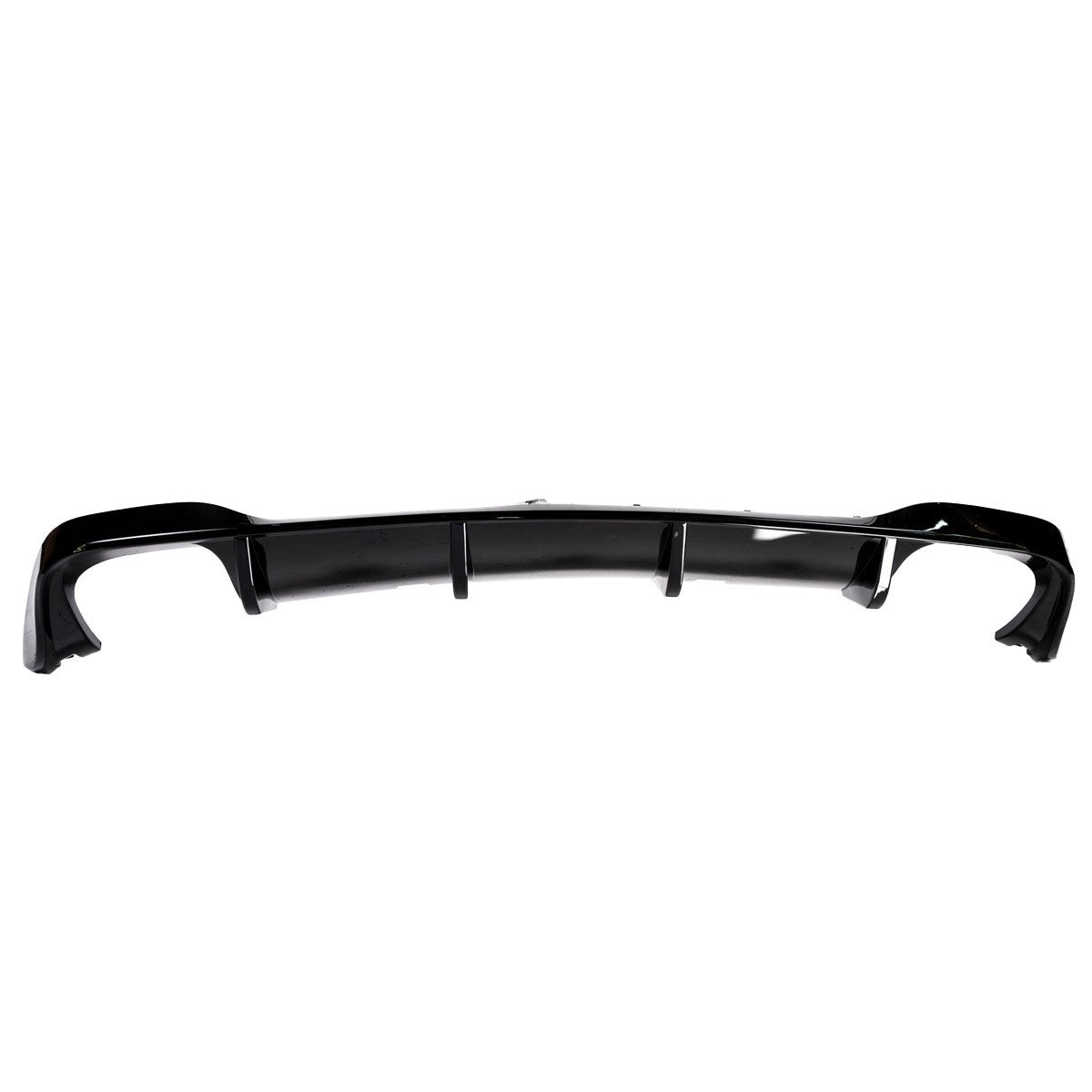 Hochglanz Schwarz Heckstoßstange Diffusor passend für VW Golf 8 GTI/R 2019-2024