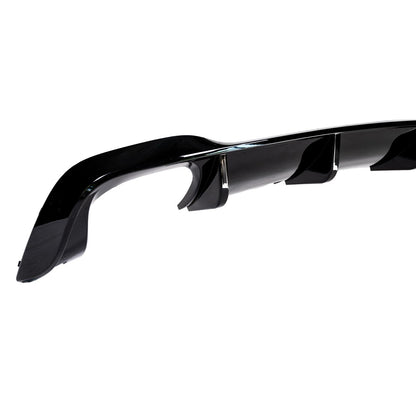 Hochglanz Schwarz Heckstoßstange Diffusor passend für VW Golf 8 GTI/R 2019-2024