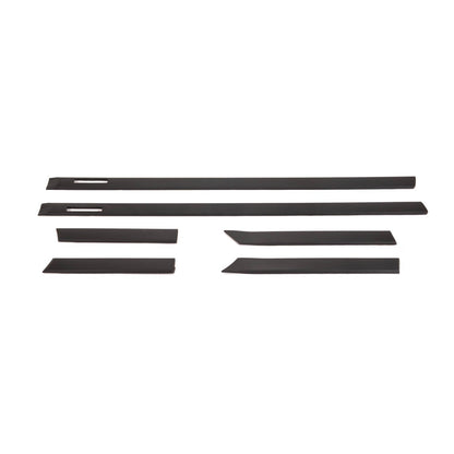 Türverkleidung Trim 6-teilig Set Matt Schwarz passend für BMW 3er E36 1991-1999
