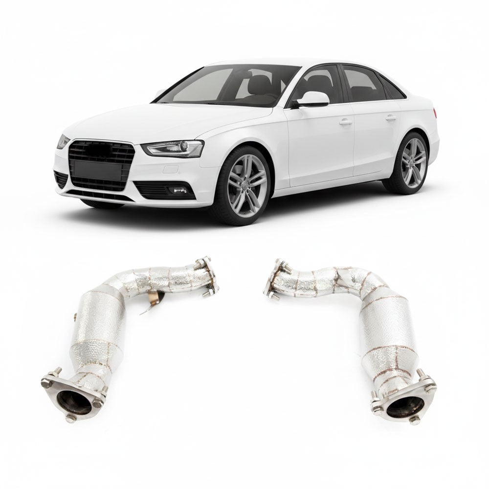 Edelstahl Downpipe passend für Audi A4 B8 2008-2016