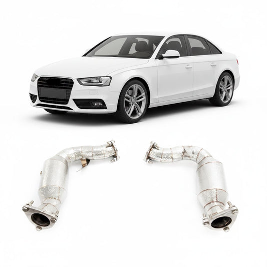 Edelstahl Downpipe passend für Audi A4 B8 2008-2016