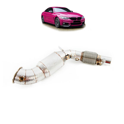 Edelstahl Downpipe passend für BMW 1/2/3/4 Serie F20 F30 F32 2013-