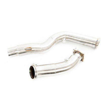 Edelstahl katlose Downpipe passend für BMW M3 F80 / M4 F82 F83 2013-2020