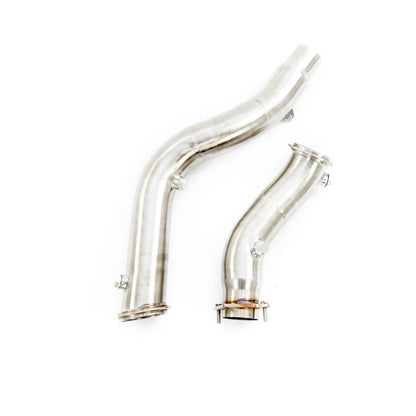 Edelstahl katlose Downpipe passend für BMW M3 F80 / M4 F82 F83 2013-2020