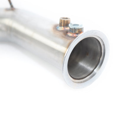 Edelstahl Downpipe passend für BMW 5er E60 E61 2005-2008